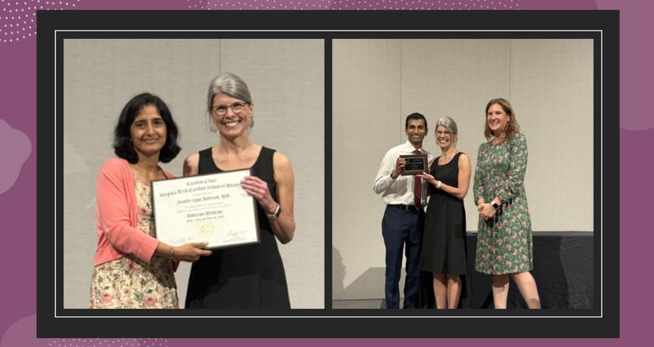 Dr. Anderson's graduation