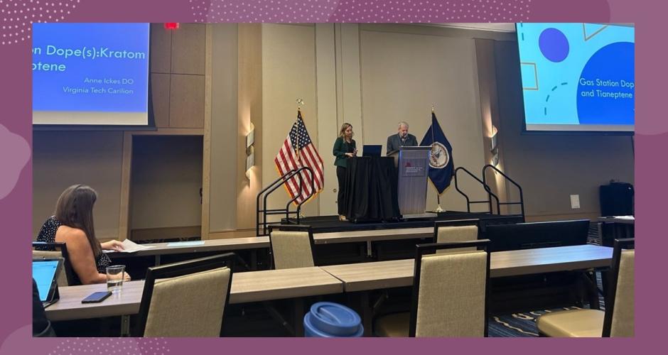 Former Fellow, Dr. Ickes presents at a National Conference in 2023